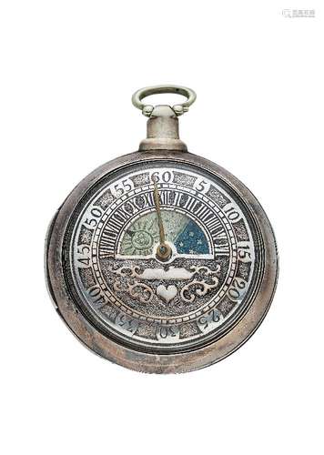 Thomas Robinson, a silver pair cased pocket watch