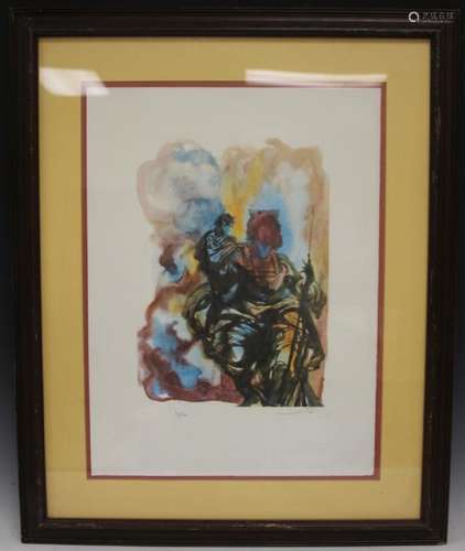 SALVADOR DALI, SIGNED & NUMBERED LITHOGRAPH 