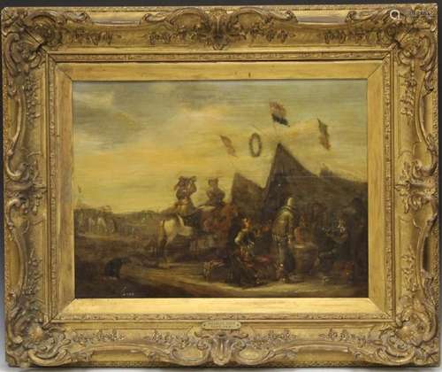 EARLY DUTCH OIL ON BOARD, AFTER AELBERT CUYP