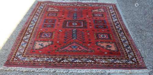 LARGE WOVEN CARPET, 88