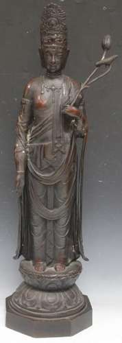 CHINESE CAST METAL FIGURE OF IMMORTAL, 32