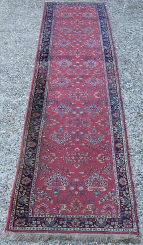 SAROUK WOVEN RUNNER CARPET