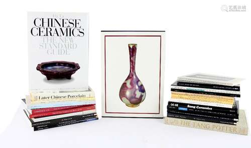 A small Library of Chinese Art Reference Books and Saleroom Catalogues, including: Christie's New