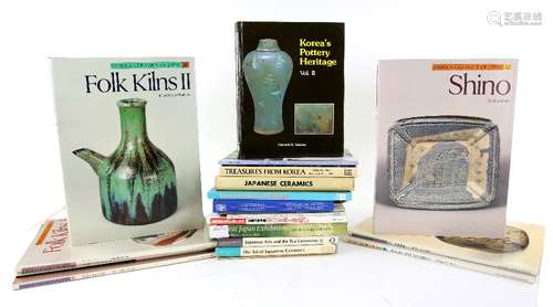 A small Library of Japanese Art Reference Books, including: 'The Art of Japanese Ceramics' by Tsugio