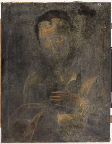 NORTH ITALIAN PAINTER, 17TH CENTURY Saint Peter Oil on canvas, cm. 65,5 x 51 Provenance Collection