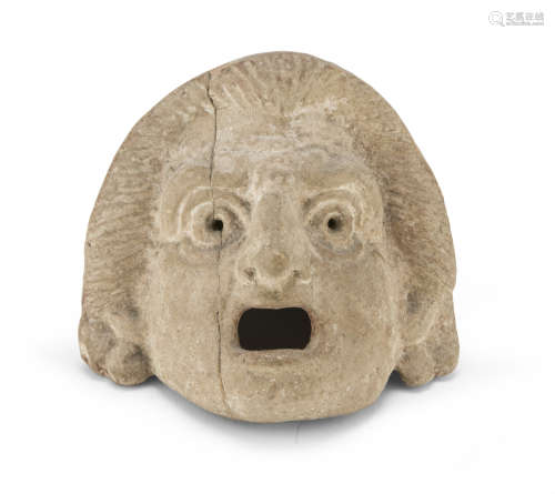 CLAY MASK, 1ST-2ND CENTURY
