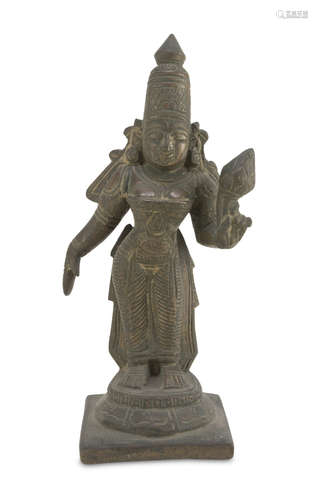 BRONZE SCULPTURE, INDIA 20TH CENTURY