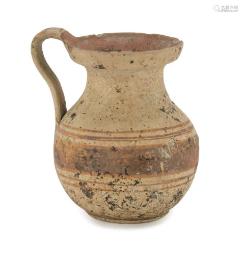 DAUNIAN OLLA, 5TH - 4TH CENTURY B.C. h. cm.12. The find is reported to the Superintendence of the