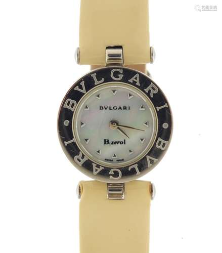 Ladies Bvlgari B.Zerol wristwatch, the case numbered D1888, 2.3cm in diameter : For Further