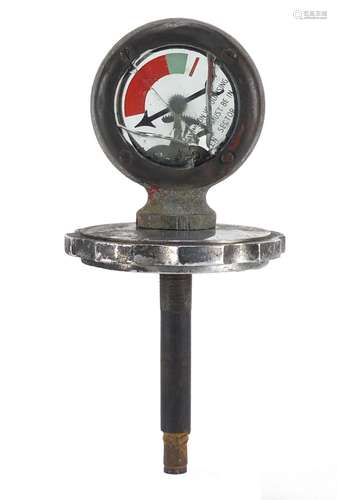 Vintage chrome plated Wilmot-Breeden Calormeter : For Further Condition Reports Please Visit Our