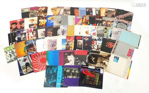 Vinyl LP's including U2, Wham!, Kylie Minogue, Madonna and Eurythmics : For Further Condition