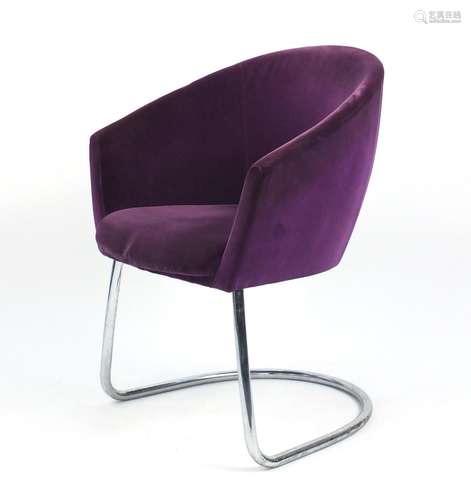 Artifort Megan cantilever chair designed by René Holten, 84cm high : For Further Condition Reports