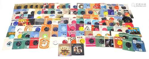 Singles and 45's including The Beatles, Small Faces, The Hollies and Kinks : For Further Condition