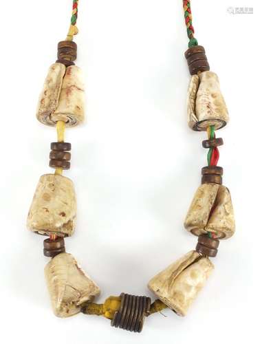 Tribal interest shell necklace : For Further Condition Reports Please Visit Our Website