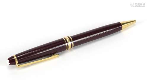 Montblanc Meisterstuck ballpoint pen, serial number XP1304659 : For Further Condition Reports Please