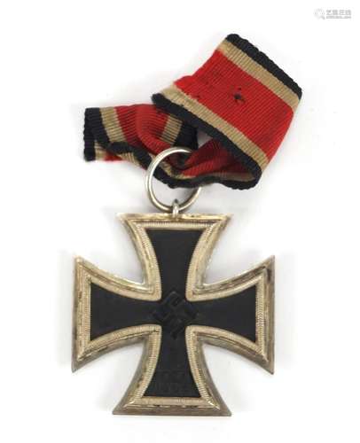 German Military interest cross with ribbon : For Further Condition Reports Please Visit Our Website