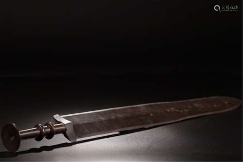 CHINESE ANCIENT BRONZE SWORD