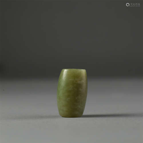 CHINESE ANCIENT JADE BEAD HONGSHAN PERIOD