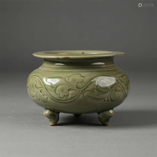 CHINESE PORCELAIN YAOZHOU KILN CENSER