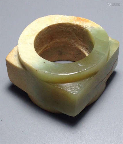 CHINESE ANCIENT JADE CONG