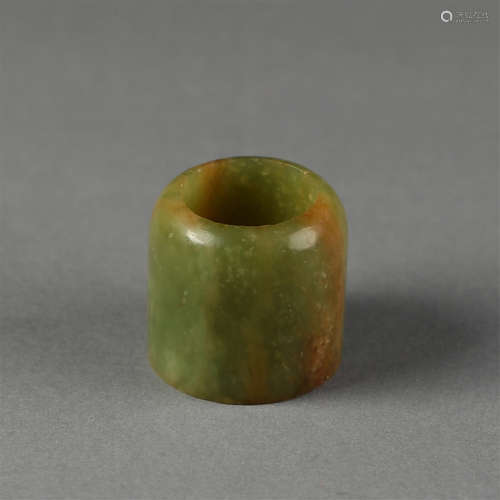 CHINESE JADE ARCHER'S RING