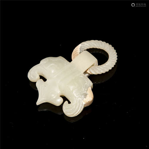 A Chinese Carved Jade Pendant