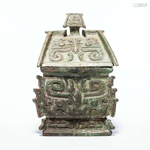 A Chinese Bronze Pot