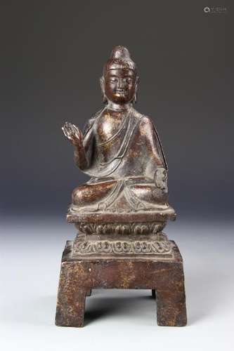 Chinese Antique Bronze Buddha