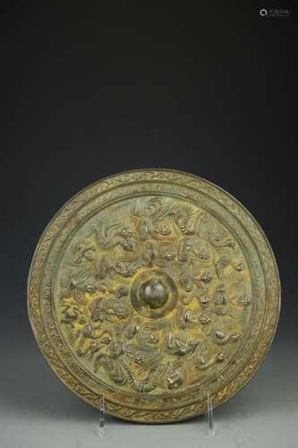 Chinese Bronze Mirror