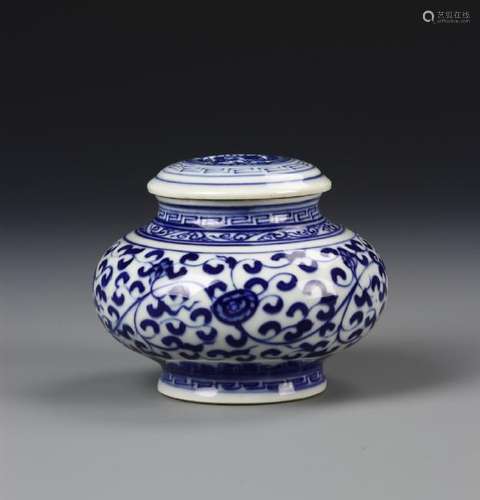 Chinese Blue And White Censer