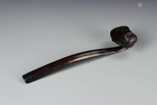 Chinese Hardwood Ruyi Scepter