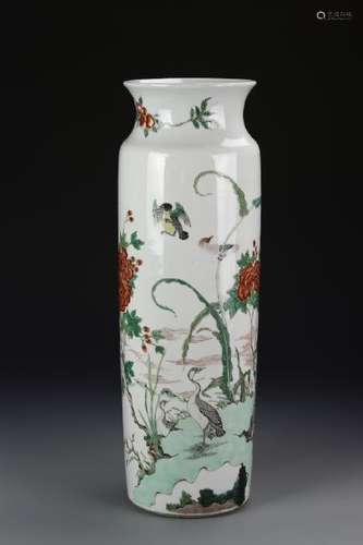 Chinese Famille Rose Vase