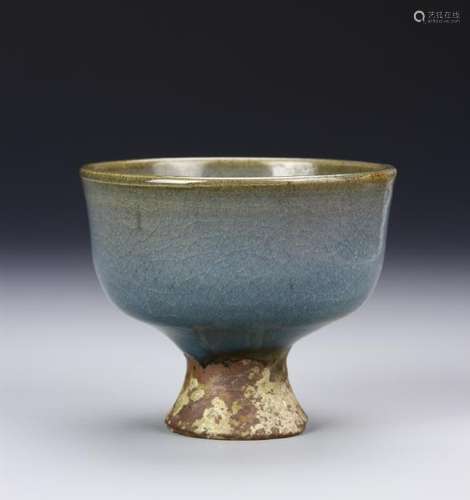 Chinese Junyao High-Stem Bowl