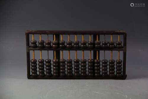 Chinese Hard Wood Abacus