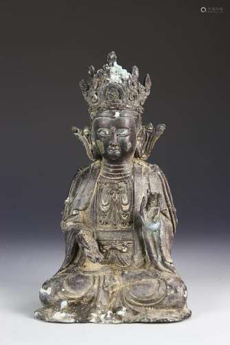 Chinese Bronze Buddha