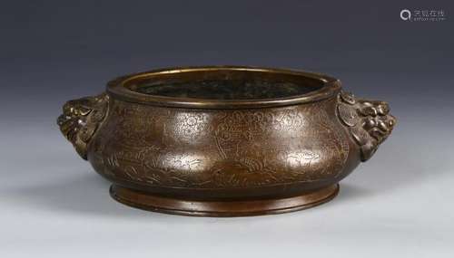 Chinese Bronze Censer