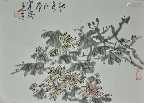 Chinese Paintings (2 pc.)