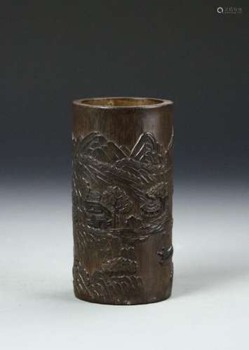 Chinese Bamboo Brush Pot