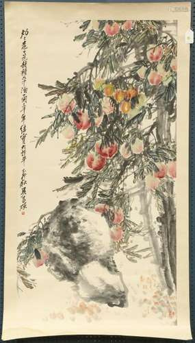 Chinese Painting, Manner of Wu Changshuo