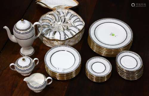 Wedgwood china table service for twelve