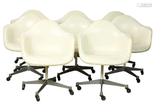 Charles and Ray Eames for Herman Miller office chairs