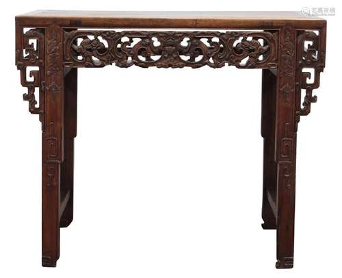 Chinese Altar Table, Dragon/Bats