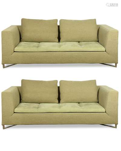 Ligne Roset two piece sofa set