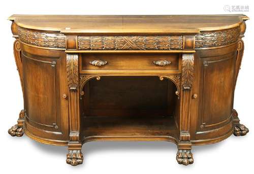 Classical style mahogany sideboard