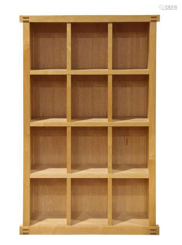 Berkeley Mills custom maple bookcase