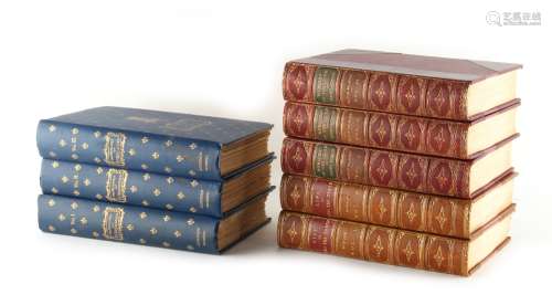 Property of a lady - eight books, comprising - SANDRAZ, Courtilz de (NEVILL, Ralph, translator) - '