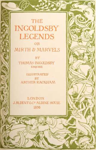 Property of a lady - INGOLDSBY, Thomas & RACKHAM, Arthur (ill.) - 'The Ingoldsby Legends - J.M.