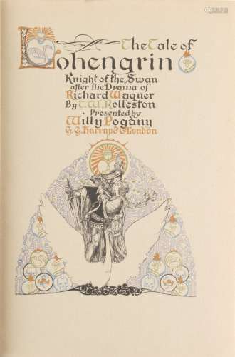 Property of a lady - ROLLESTON, T.W. and POGANY, Willy (illustrator) - 'The Tale of Lohengrin,