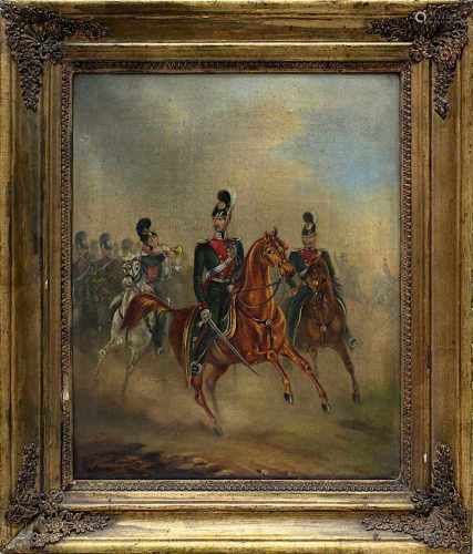 Horb (Militärmaler 19.Jh.), Ludwig von Madroux (1788-1865) als Oberst zu Perde und Kommandeur der