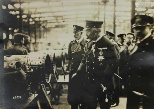 Sechs Photos zum Marine - Besuch Kaiser Wilhelm II in Kiel, Schwarz-Weiß Aufnahmen, Deutsche